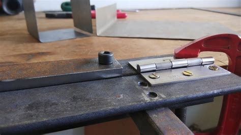 making a sheet metal brake|homemade sheet metal bender plans.